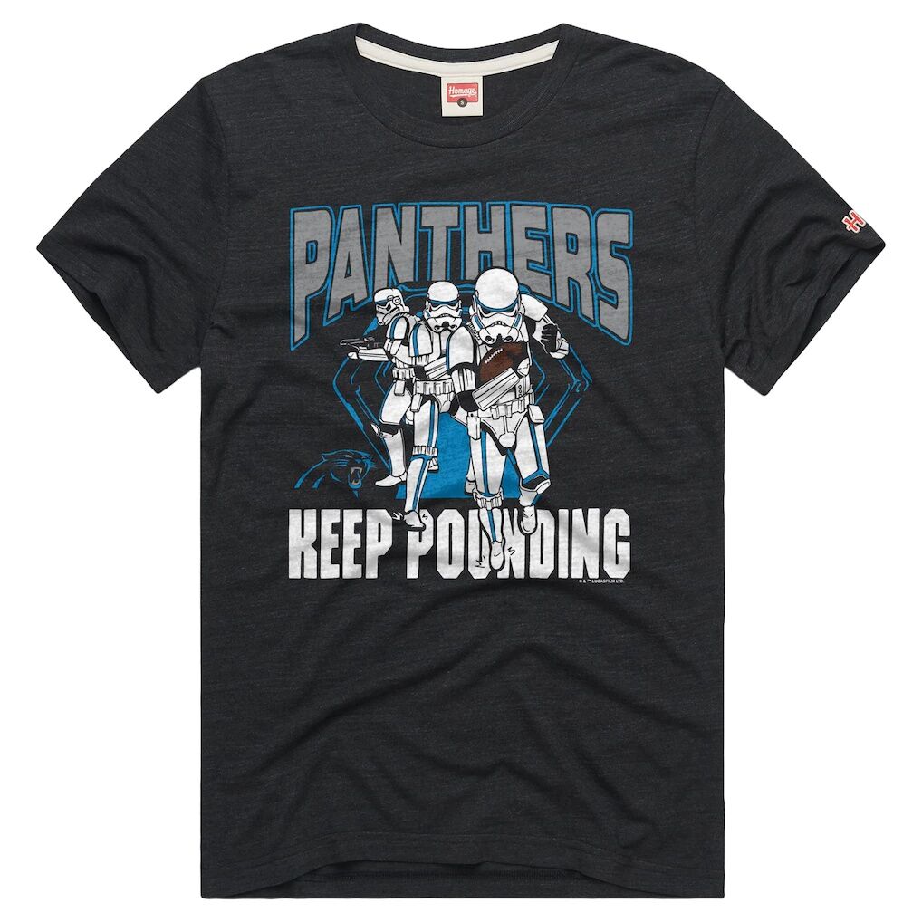 Carolina Panthers Homage Unisex Star Wars x NFL Tri-Blend T-Shirt