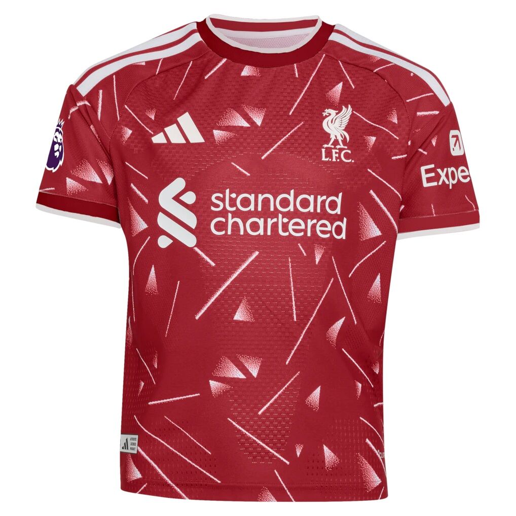 Liverpool adidas Youth 2026/27 Home On-Field Authentic Jersey