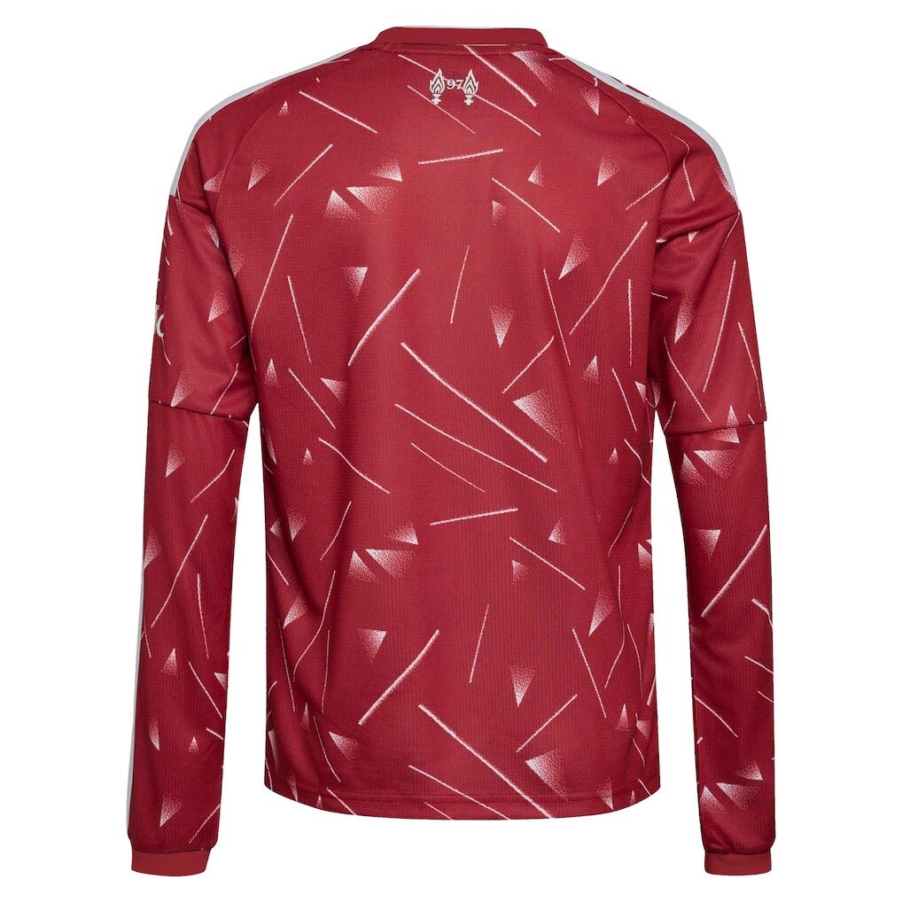 Liverpool adidas Youth 2026/27 Home Replica Long Sleeve Jersey