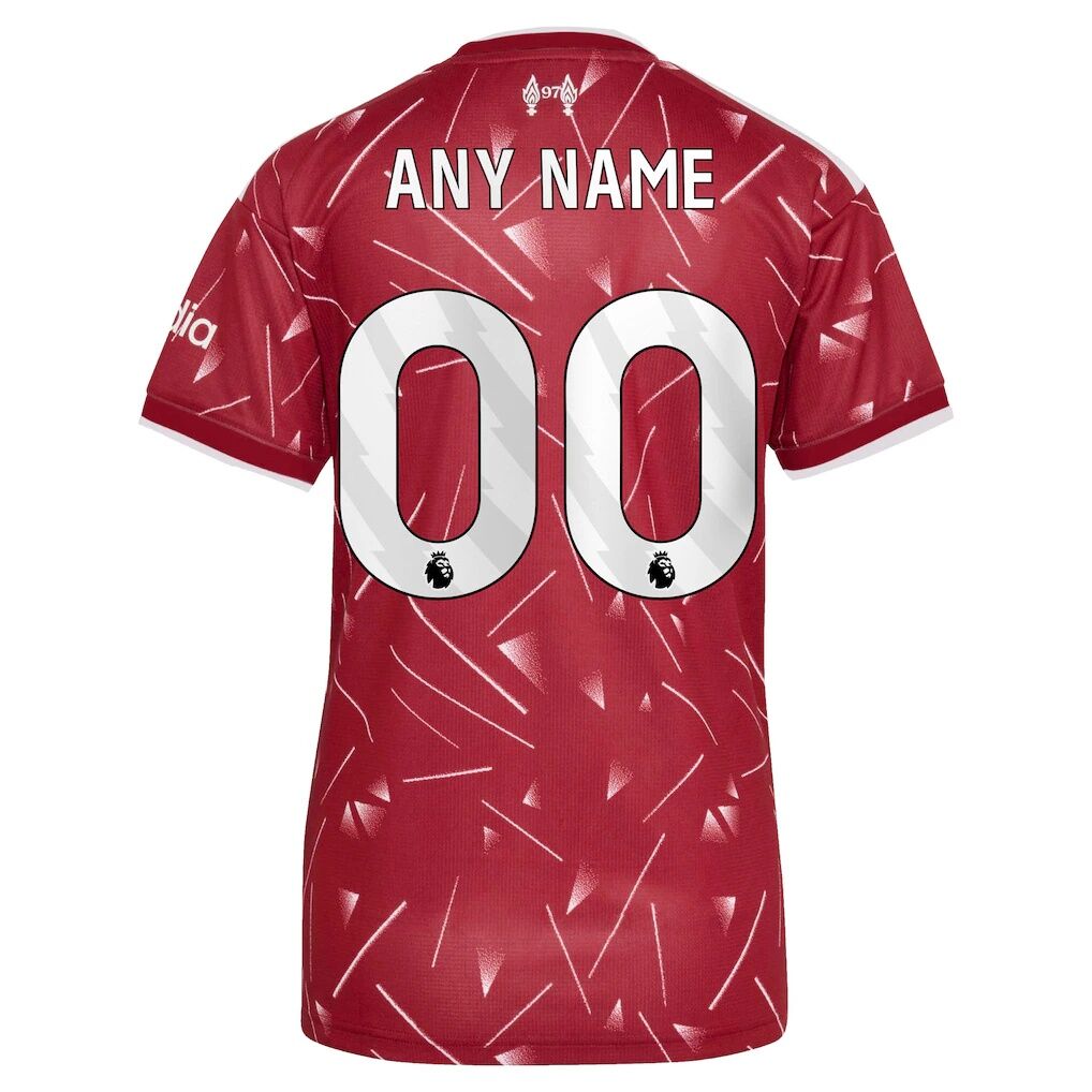 Liverpool adidas Women's 2026/27 Home Replica Custom Jersey