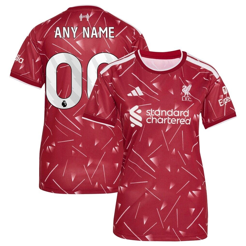 Liverpool adidas Women's 2026/27 Home Replica Custom Jersey