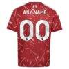 Liverpool adidas Youth 2026/27 Home Replica Custom Jersey - Red - Detail View