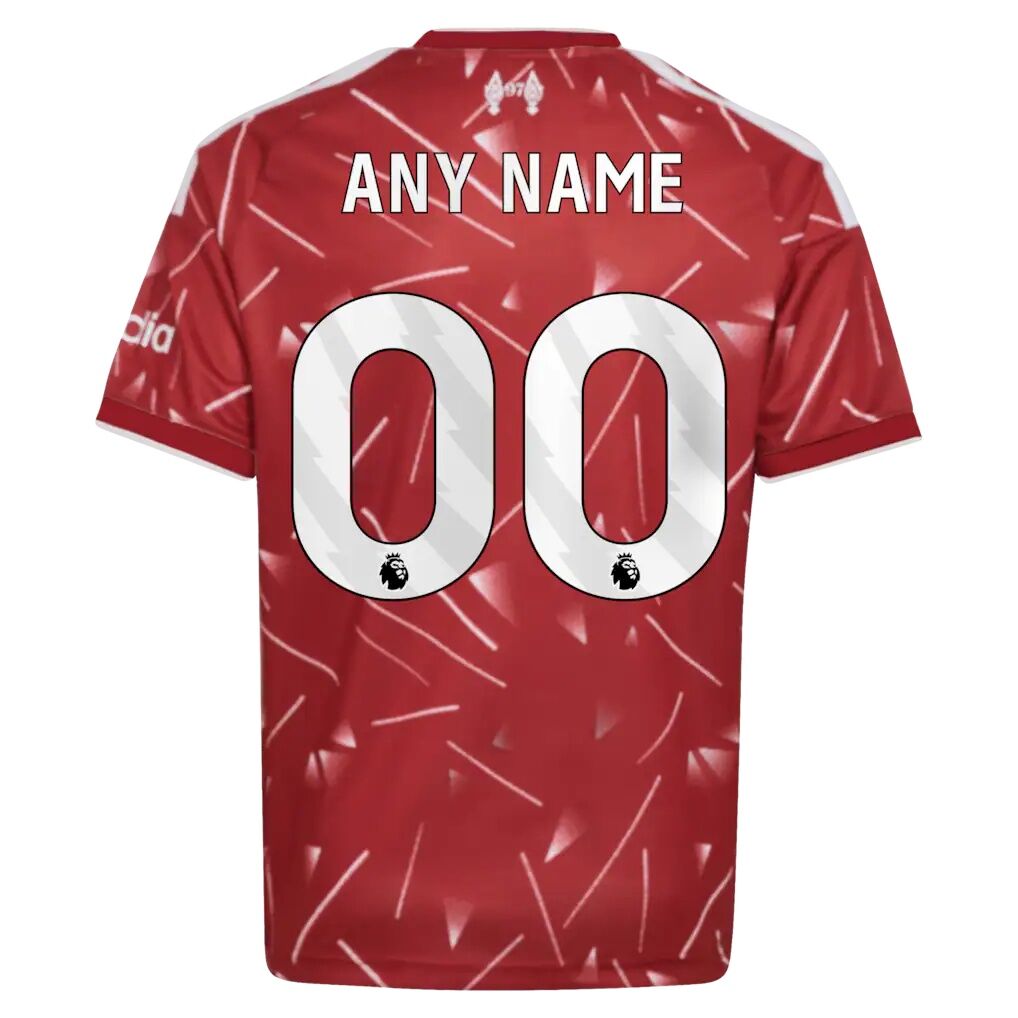 Liverpool adidas Youth 2026/27 Home Replica Custom Jersey