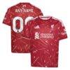 Liverpool adidas Youth 2026/27 Home Replica Custom Jersey - Red - Front View