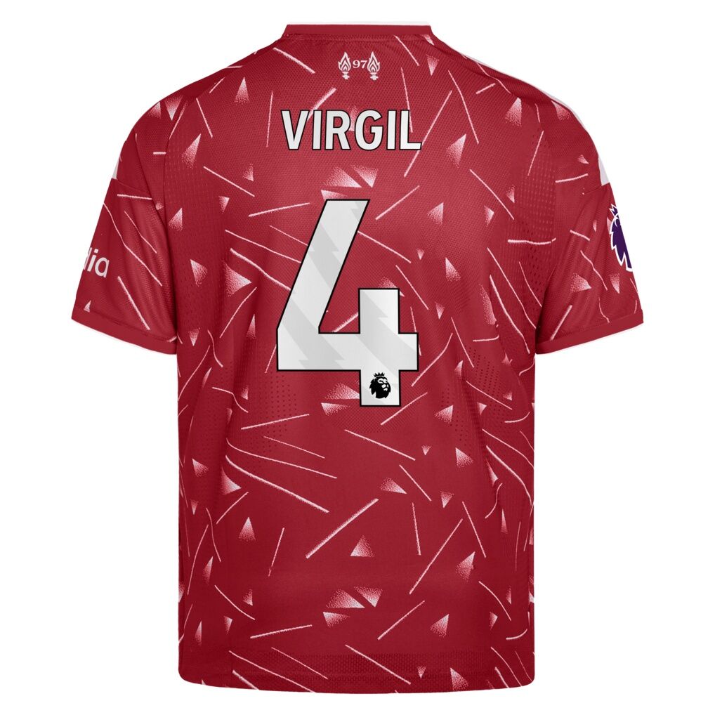 Virgil van Dijk Liverpool adidas Youth 2026/27 Home On-Field Authentic Jersey
