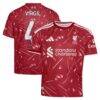 Virgil van Dijk Liverpool adidas Youth 2026/27 Home On-Field Authentic Jersey - Red - Front View