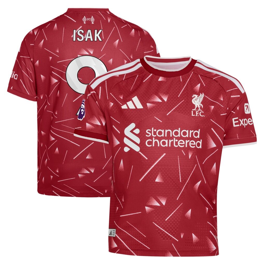 Alexander Isak Liverpool adidas Youth 2026/27 Home On-Field Authentic Jersey