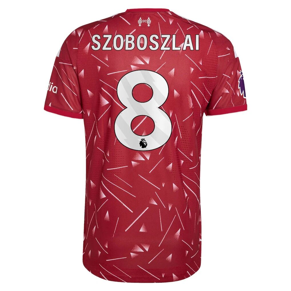 Dominik Szoboszlai Liverpool adidas 2026/27 Home On-Field Authentic Jersey