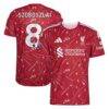 Dominik Szoboszlai Liverpool adidas 2026/27 Home On-Field Authentic Jersey - Red - Front View