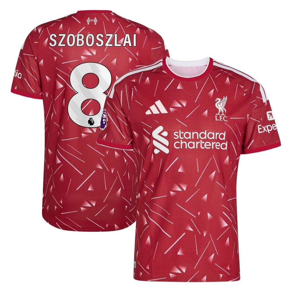 Dominik Szoboszlai Liverpool adidas 2026/27 Home On-Field Authentic Jersey