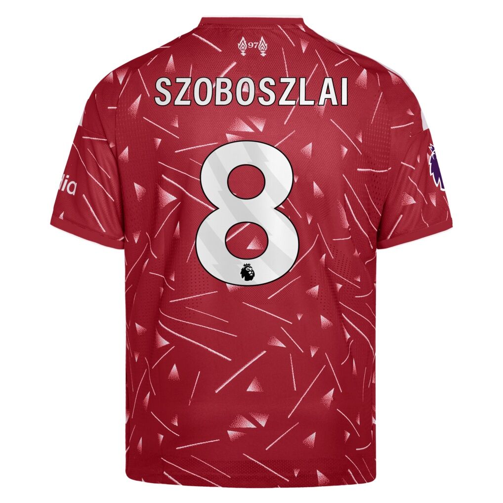 Dominik Szoboszlai Liverpool adidas Youth 2026/27 Home On-Field Authentic Jersey