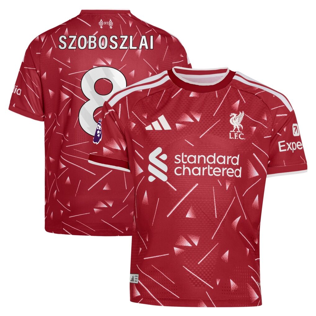 Dominik Szoboszlai Liverpool adidas Youth 2026/27 Home On-Field Authentic Jersey