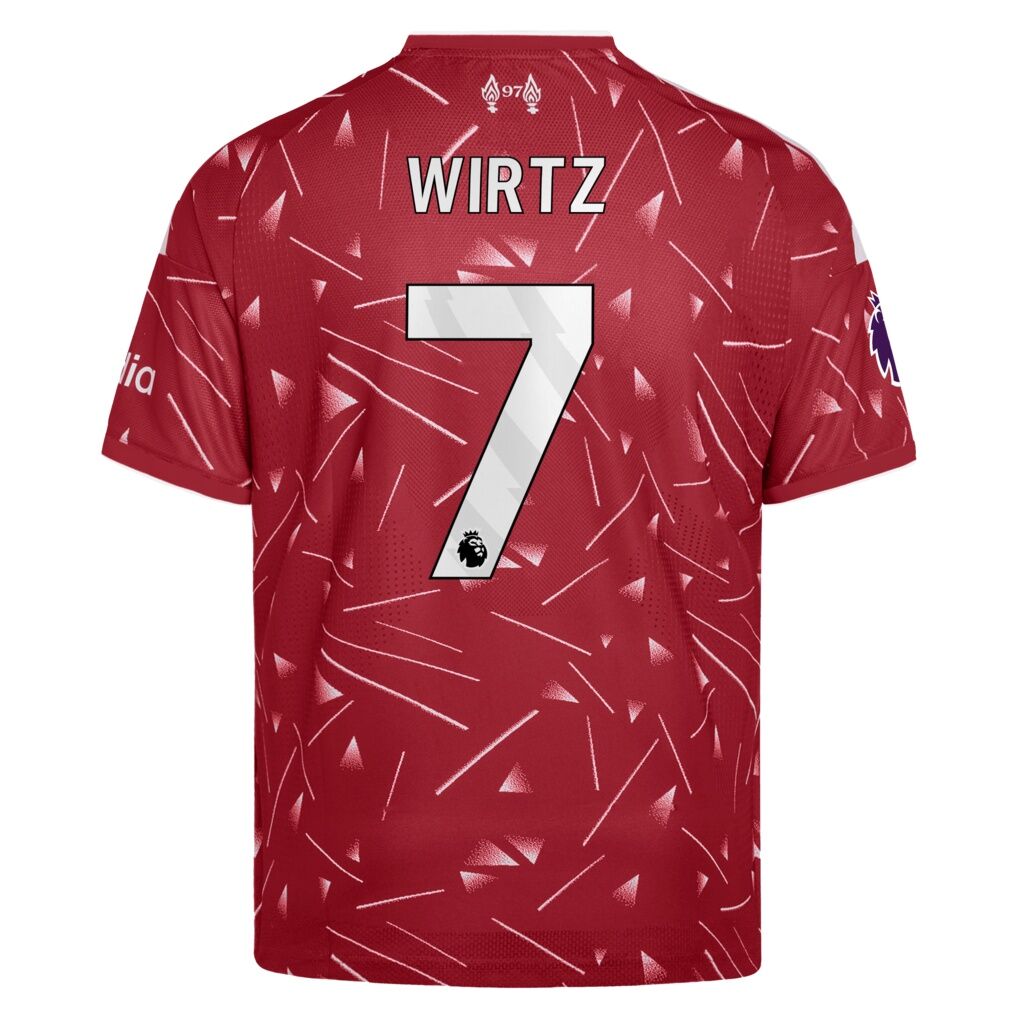 Florian Wirtz Liverpool adidas Youth 2026/27 Home On-Field Authentic Jersey