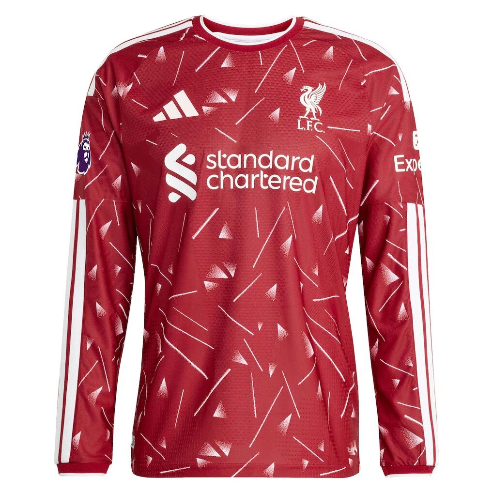 Hugo Ekitike Liverpool adidas 2026/27 Home On-Field Authentic Long Sleeve Jersey