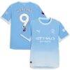 Erling Haaland Manchester City Puma 2026/27 Home On-Field Authentic Jersey - - Front View