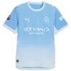 Erling Haaland Manchester City Puma 2026/27 Home On-Field Authentic Jersey - - Side View