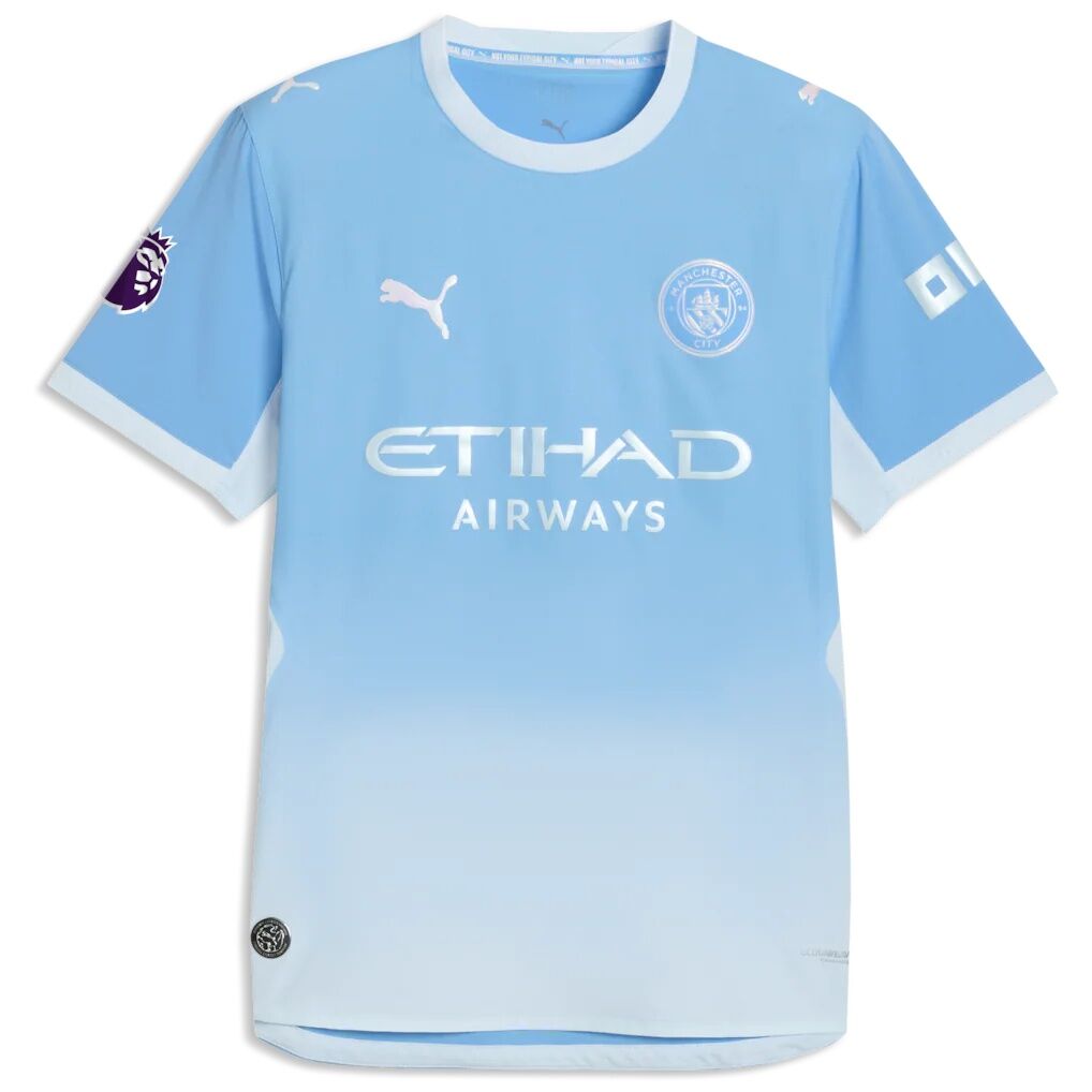 Erling Haaland Manchester City Puma 2026/27 Home On-Field Authentic Jersey - Light Blue