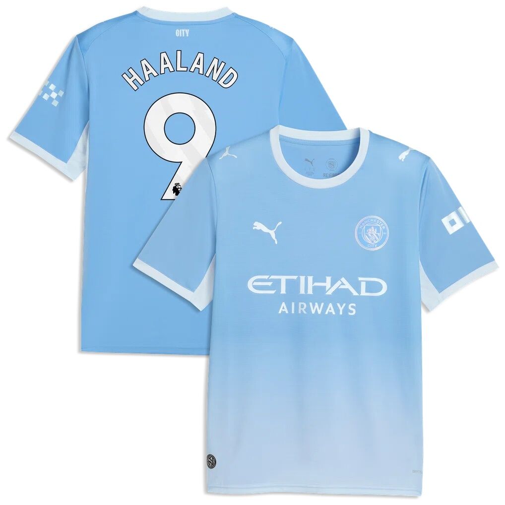 Erling Haaland Manchester City Puma 2026/27 Home Replica Jersey - Light Blue