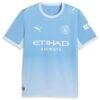 Erling Haaland Manchester City Puma 2026/27 Home Replica Jersey - - Side View