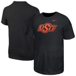 Oklahoma State Cowboys Nike Youth Logo T-Shirt - Black - Front View
