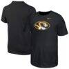 Missouri Tigers Nike Youth Logo T-Shirt - Black - Front View