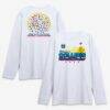 2026 NCAA Softball Women's College World Series First Base Finesse Long Sleeve T-Shirt - White - Front View
