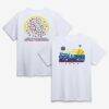 2026 NCAA Softball Women's College World Series First Base Finesse T-Shirt - White - Front View