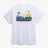 2026 NCAA Softball Women's College World Series First Base Finesse T-Shirt - White - Side View