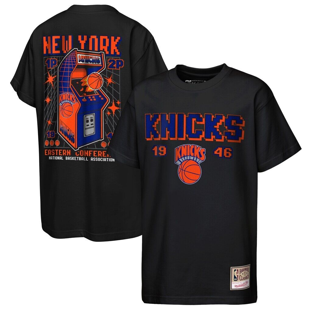 New York Knicks Mitchell & Ness Youth Arcade T-Shirt