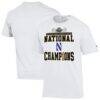 Northwestern Wildcats Champion Unisex 2026 NCAA Women's Lacrosse National Champions Locker Room T-Shirt - White - Front View