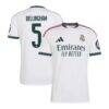 Jude Bellingham Real Madrid adidas 2026/27 Home Replica Jersey - White - Front View
