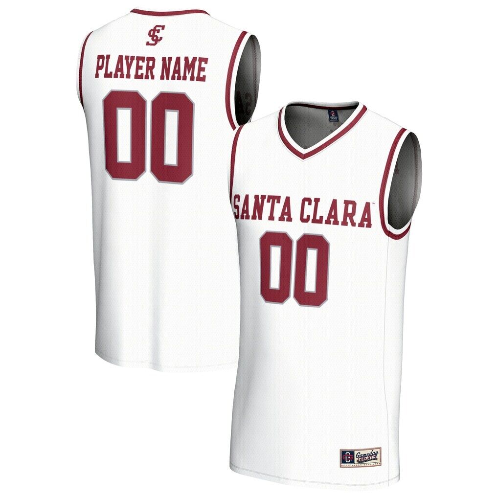 Santa Clara Broncos GameDay Greats Unisex NIL Pick-A-Player Men's Basketball Lightweight Jersey