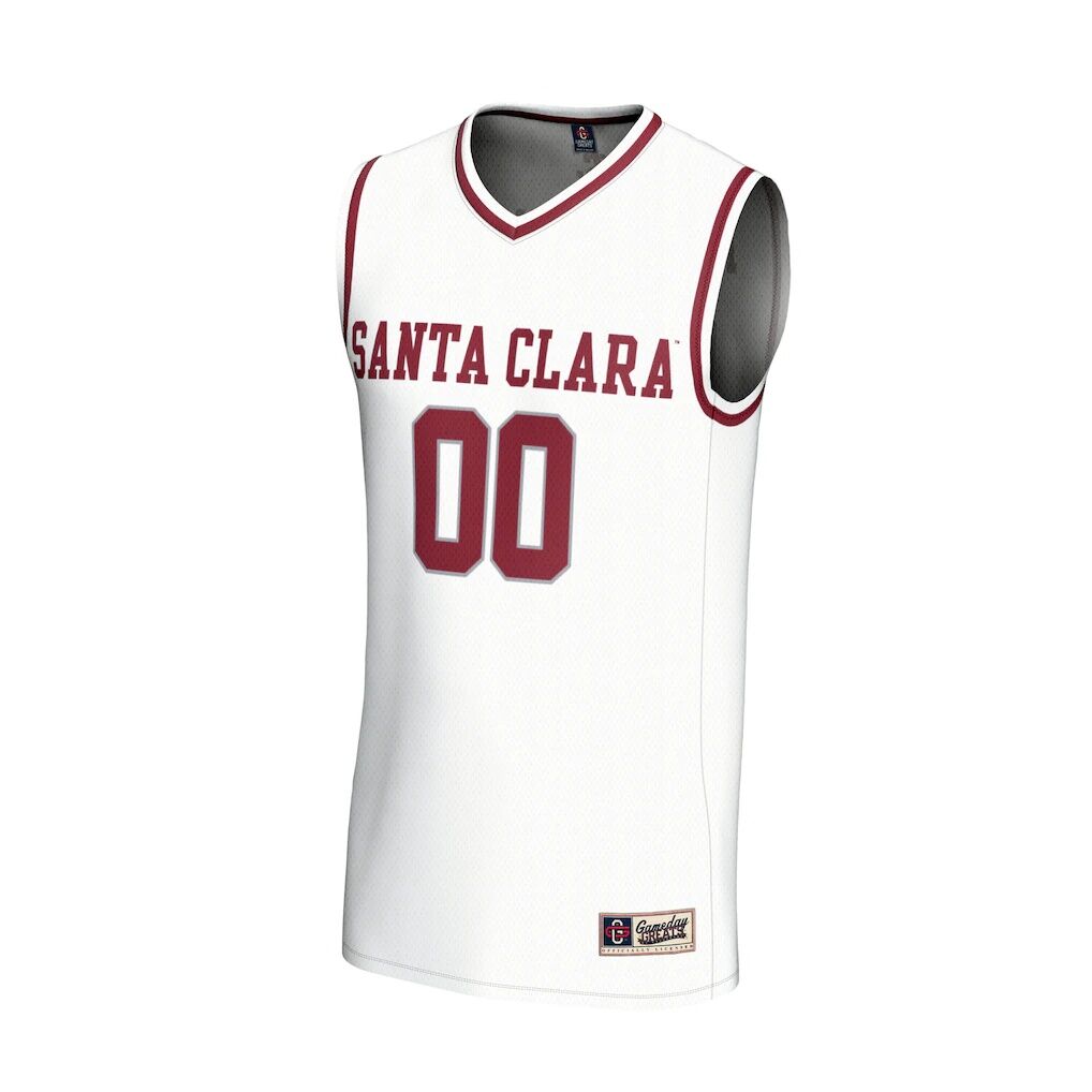 Santa Clara Broncos GameDay Greats Unisex NIL Pick-A-Player Men's Basketball Lightweight Jersey