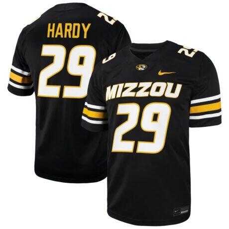 Ahmad Hardy Missouri Tigers Nike Game Football Jersey - Black - Front View