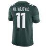Alessio Milivojevic Michigan State Spartans Nike Game Football Jersey - Green - Detail View