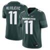 Alessio Milivojevic Michigan State Spartans Nike Game Football Jersey - Green - Front View
