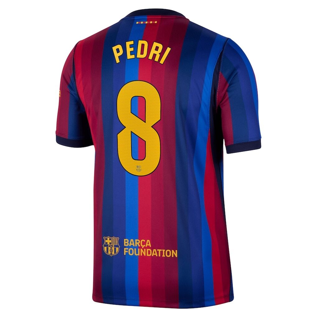 Pedri Barcelona Nike 2026/27 Home Stadium Replica Jersey