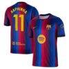 Raphinha Barcelona Nike 2026/27 Home Stadium Replica Jersey - Red - Front View