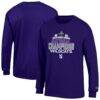 Northwestern Wildcats Champion Unisex 2026 NCAA Women's Lacrosse National Champions Long Sleeve T-Shirt - Purple - Front View