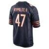 Ruben Hyppolite II Chicago Bears Nike Team Game Jersey - Navy - Alt2