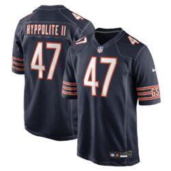Ruben Hyppolite II Chicago Bears Nike Team Game Jersey - Navy - Front View