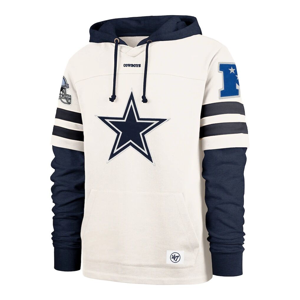 Dallas Cowboys '47 Split Zone Cornerback Duo Lacer Hoodie