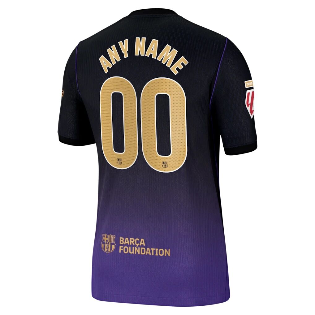 Barcelona Nike 2026/27 Away Match Authentic Custom Jersey