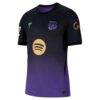 Barcelona Nike 2026/27 Away Match Authentic Custom Jersey - Purple - Side View