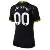 Chelsea Nike Women's 2026/27 Away Stadium Replica Custom Jersey - Black - Detail View