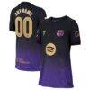 Barcelona Nike Youth 2026/27 Away Match Authentic Custom Jersey - Purple - Front View