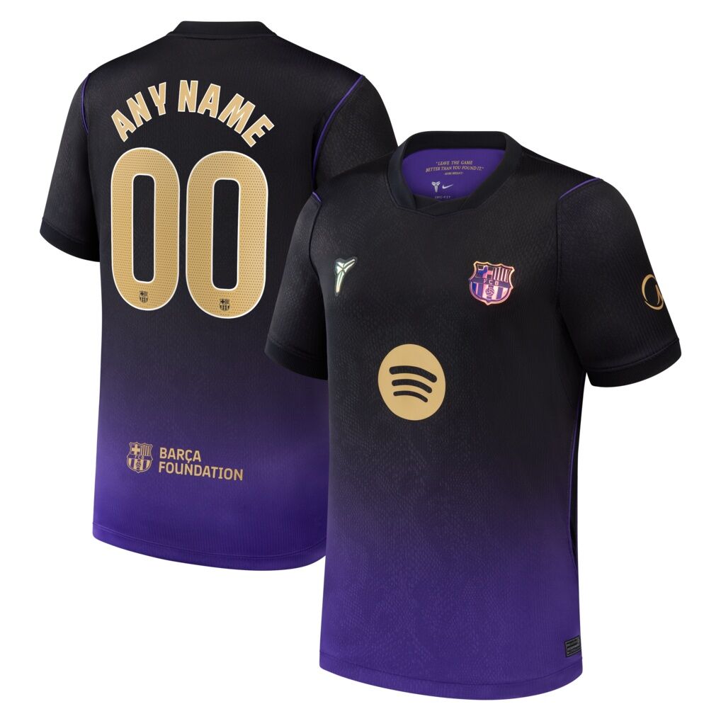 Barcelona Nike Youth 2026/27 Away Stadium Replica Custom Jersey