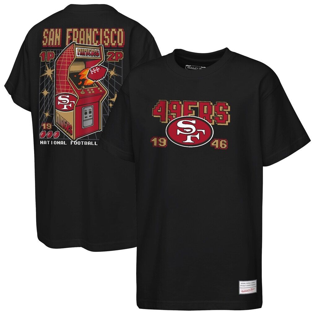 San Francisco 49ers Mitchell & Ness Youth Retro Arcade T-Shirt