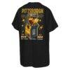 Pittsburgh Steelers Mitchell & Ness Youth Retro Arcade T-Shirt - Black - Detail View