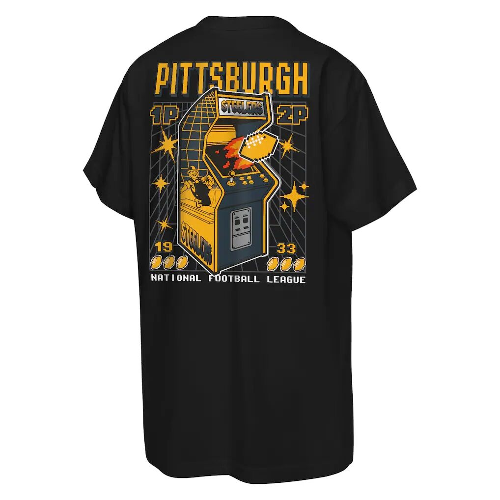 Pittsburgh Steelers Mitchell & Ness Youth Retro Arcade T-Shirt